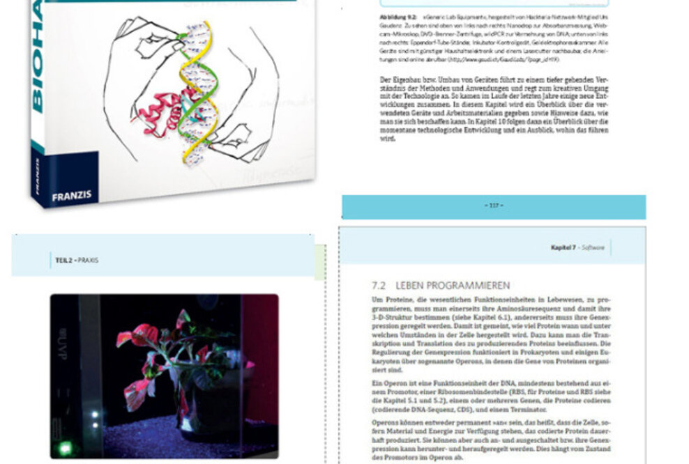 Franzis: Biohacking - Gentechnologie für alle - verständlich erklärt