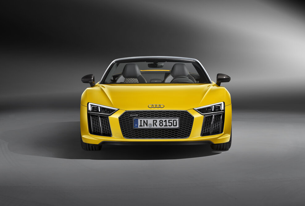 Neuer Audi R8 Spyder V10: Premiere auf der New York International Auto Show