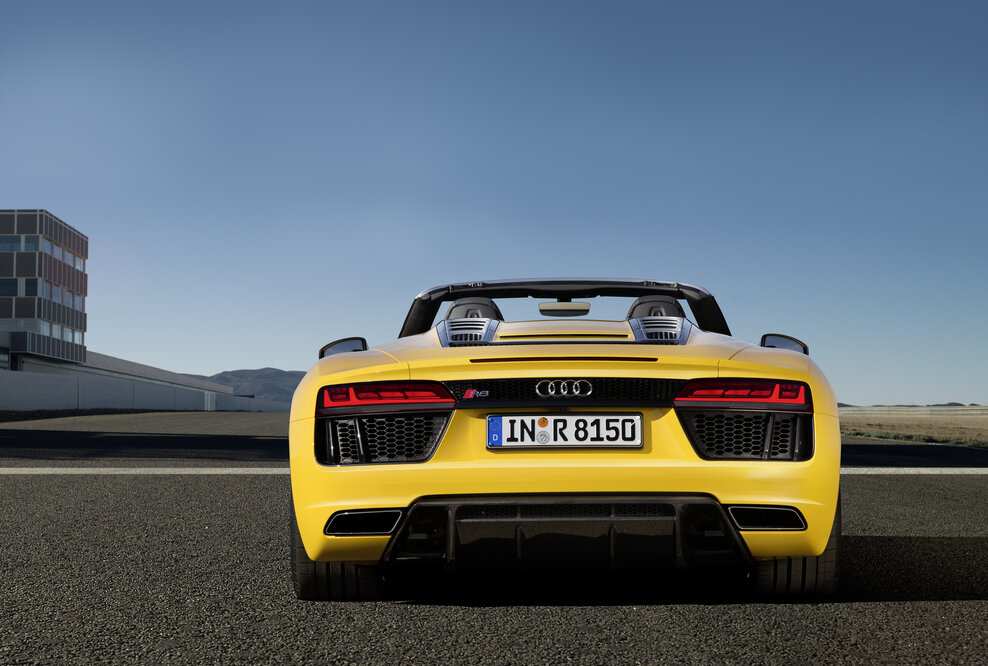 Neuer Audi R8 Spyder V10: Premiere auf der New York International Auto Show