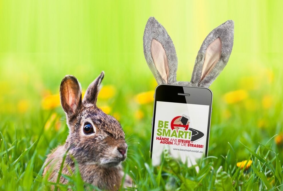Osterappell an alle Reisende: Als Autofahrer hat das Smartphone in der Hand nichts zu suchen