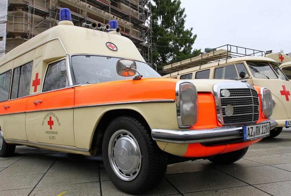 Beim DRK-Oldtimertreff werden junge Lebensretter gesucht