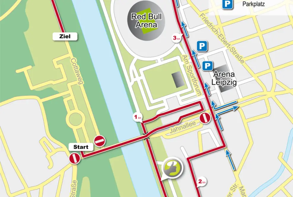 Die neue Route steht Kopf!
