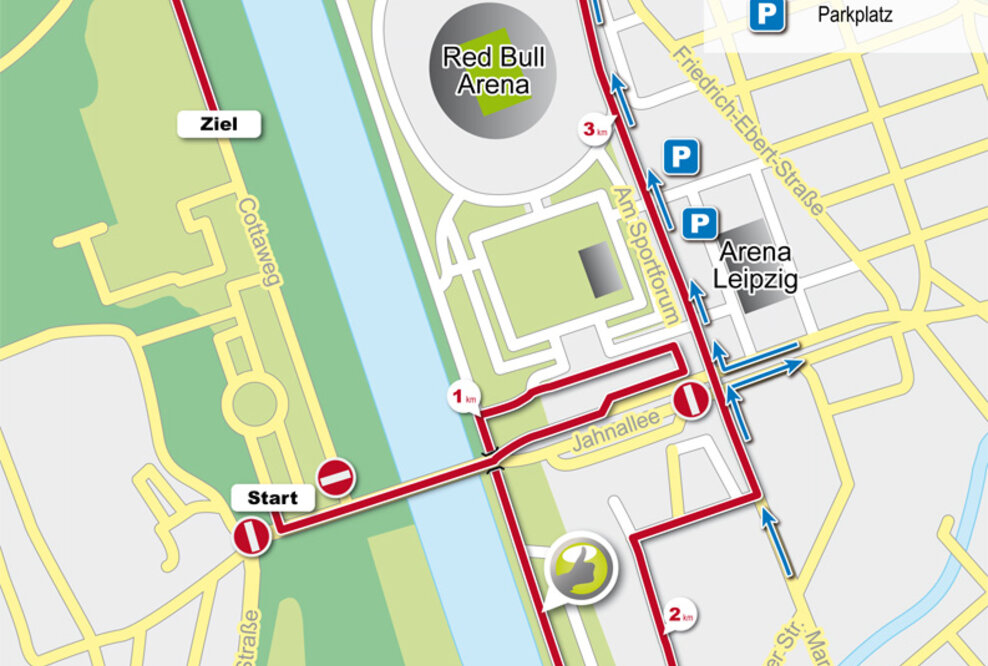 Die neue Route steht Kopf!