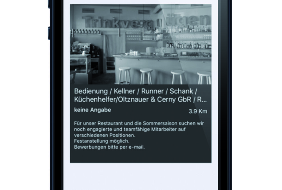 JobNinja vermittelt Jobs per Wischgeste auf Smartphone