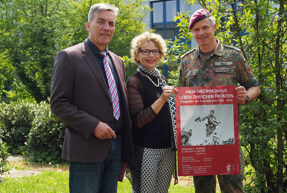 Leben zwischen Fronten - Originalfotografien von Pulitzer-Preisträgerin Anja Niedringhaus in Stadtallendorf