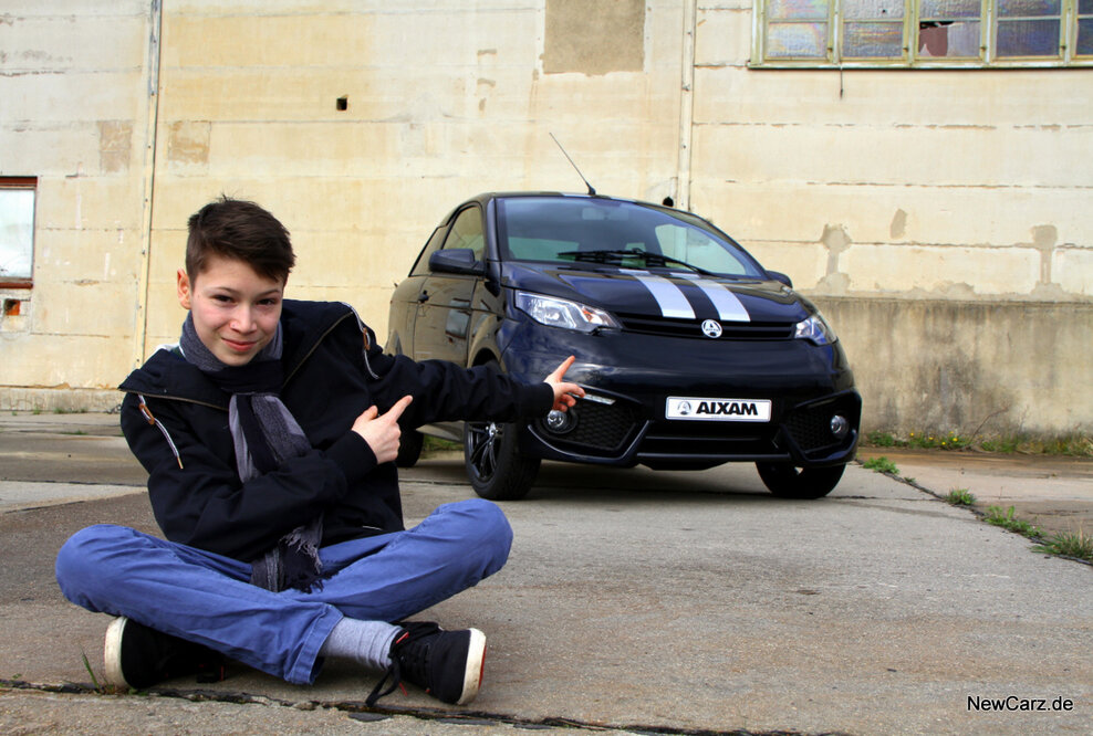 Neuer Dauertest mit Leichtbaufahrzeug - AIXAM Coupé GTi