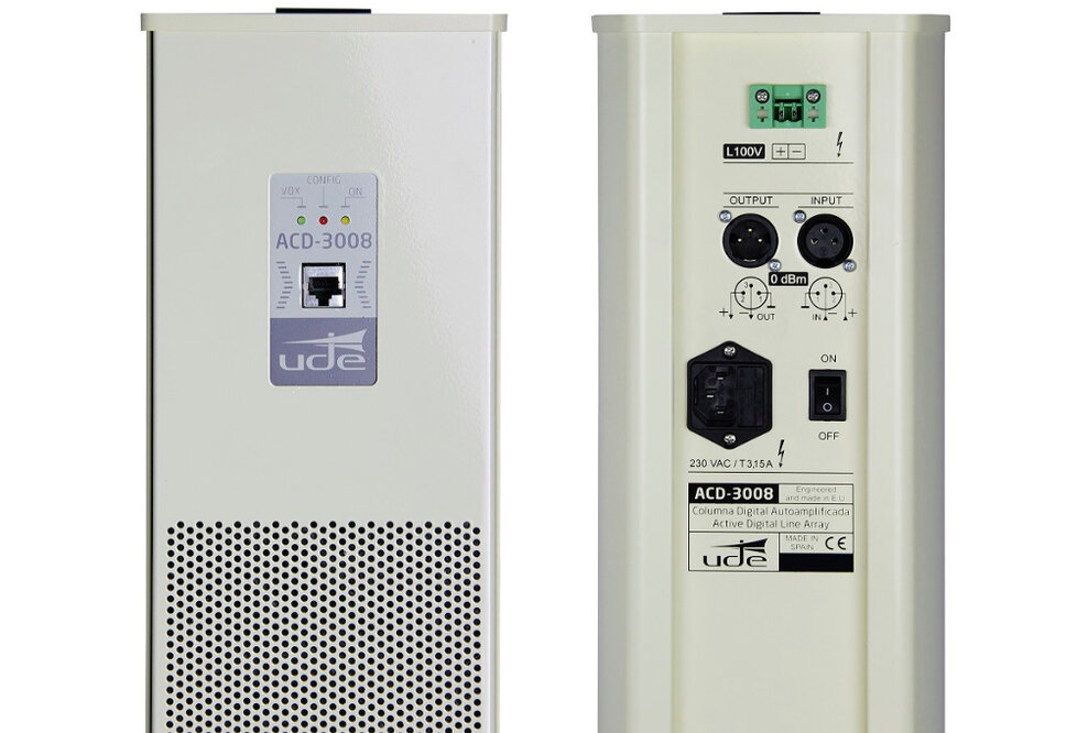 Beschallung von großen Hallen, Kirchen oder Bahnhöfen