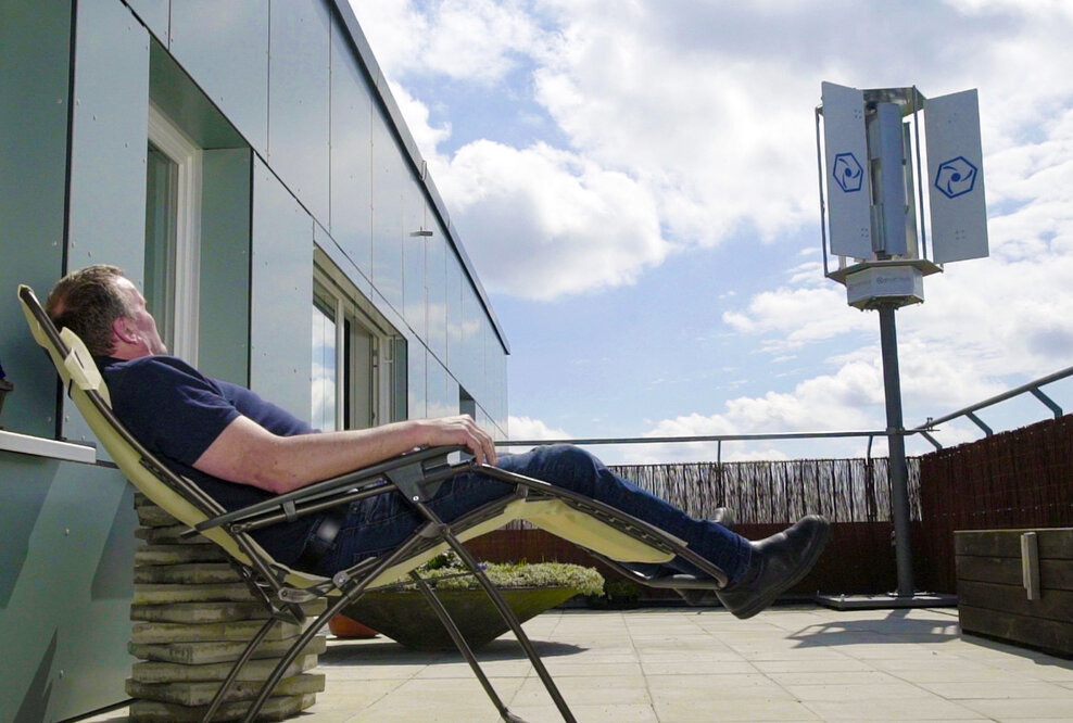 Der Binopterus – Wind Energie für Jedermann