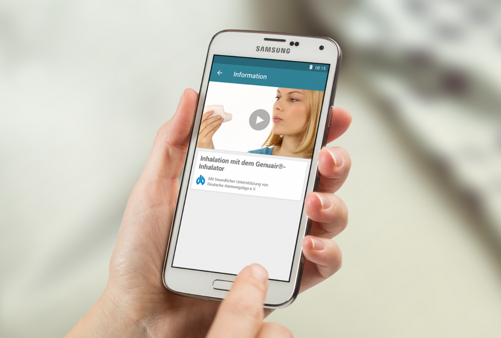 Frischer Wind für Patienten: MyTherapy App und Deutsche Atemwegsliga e.V. geben Kooperation bekannt