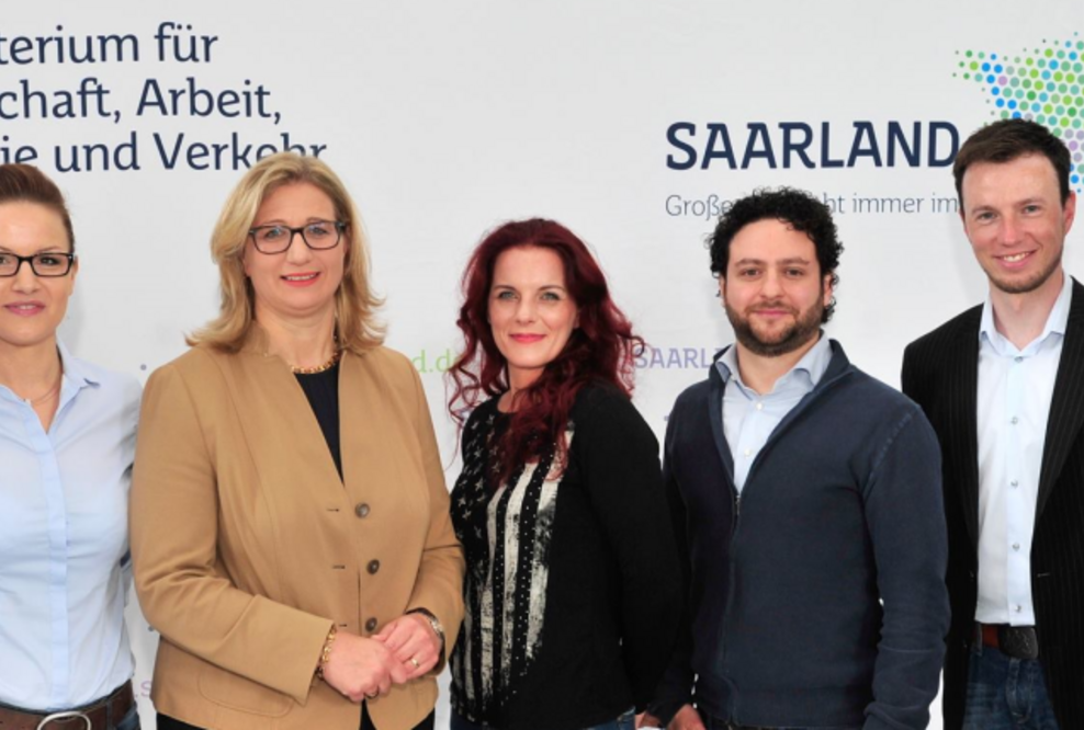 Jan Hoßfeld wird zum Botschafter für Existenzgründung und Unternehmertum im Saarland berufen