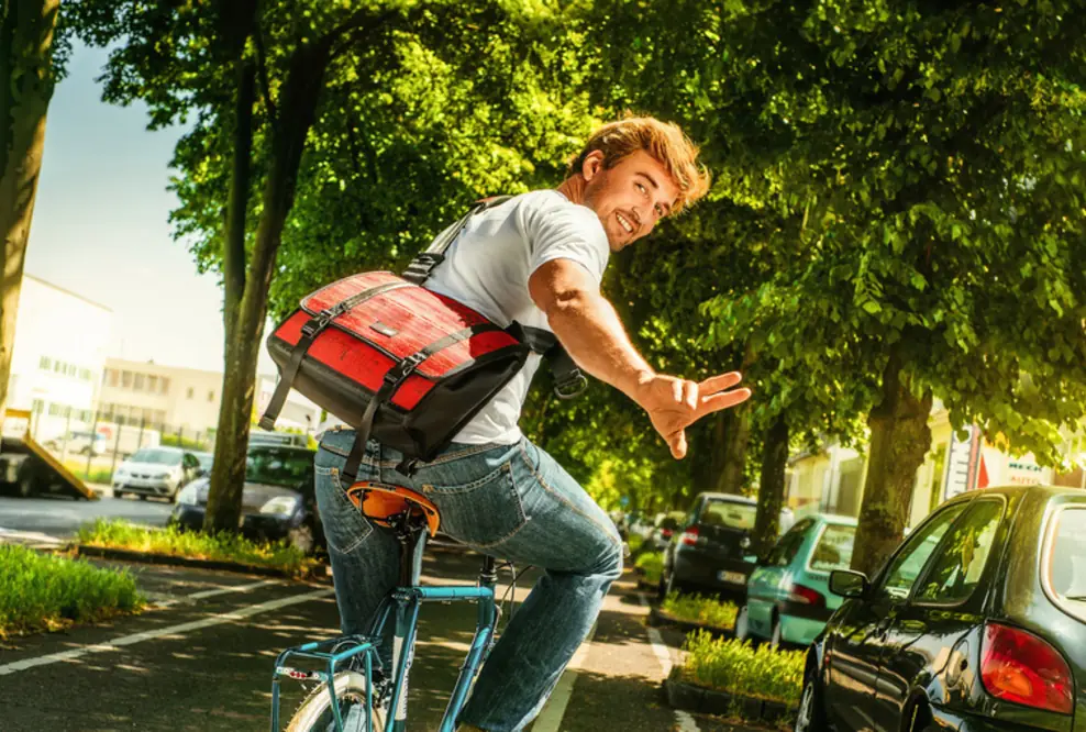 Mit Feuerwear auf’s Fahrrad