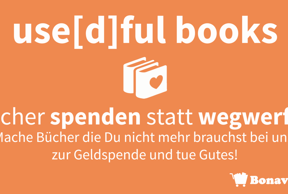 Spenden statt wegwerfen: Das StartUp Bonavendi sammelt Bücher auf dem LISAR Bücherflohmarkt
