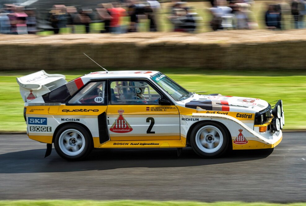 Audi Tradition beim "Rallye-Mekka" in Daun