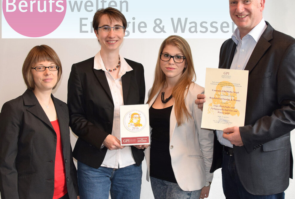 Berufswelten Energie & Wasser gewinnen Media-Award