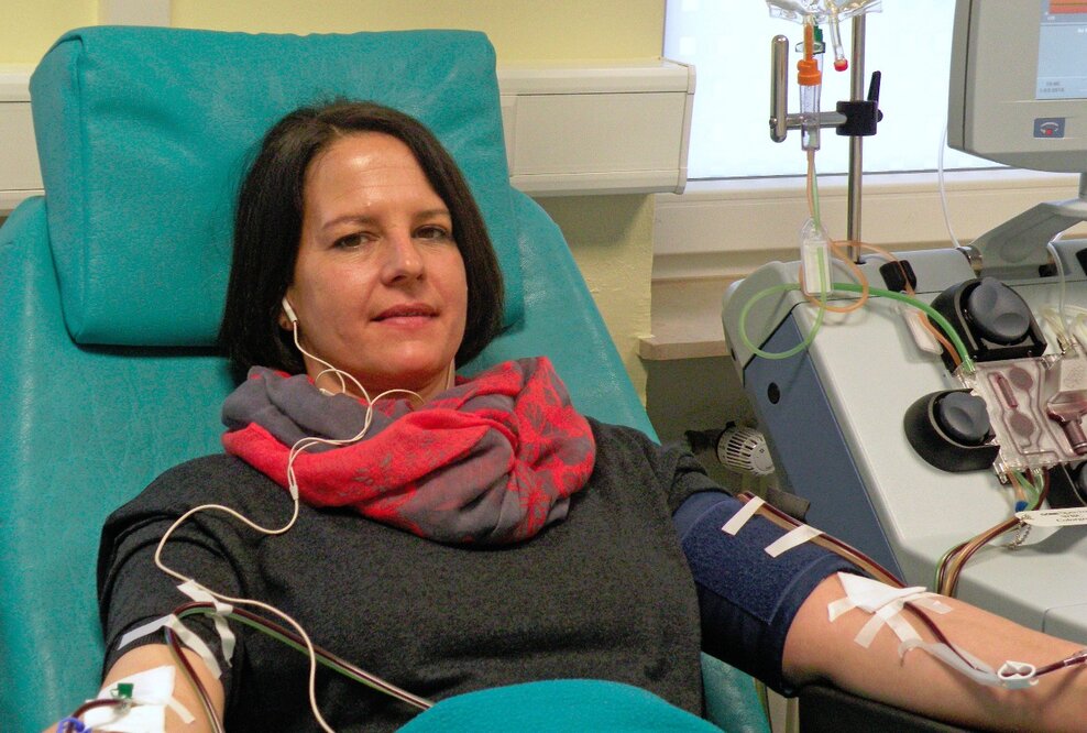Blutkrebs: Lehrerin rettet per Stammzellspende Leben