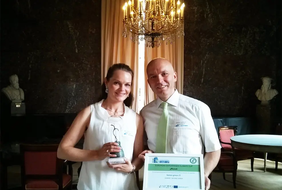 Europas erfolgreichste Energiesparer kommen aus Niedersachsen: kaneo GmbH gewinnt Energiesparcup für Unternehmen