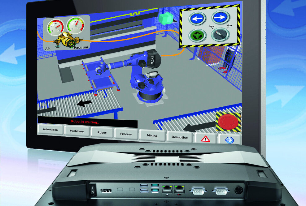 Lüfterfreier 19“ Touchpanel-PC mit Skylake CPU