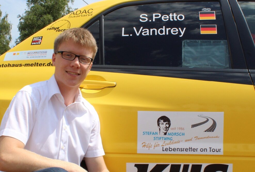 Rallye-Fahrer Stefan Petto geht als Lebensretter an den Start