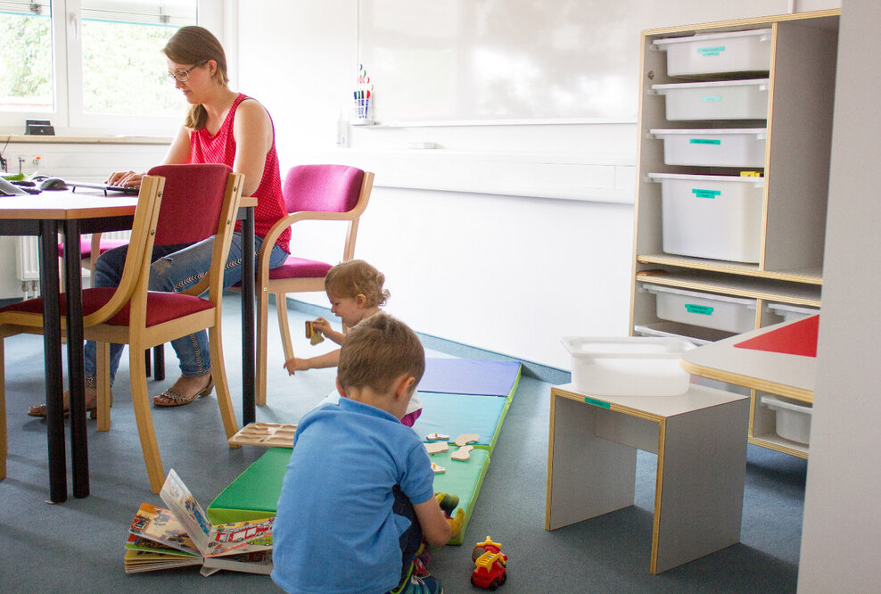 Familienfreundliches Arbeitsumfeld – im wahrsten Sinne des Wortes