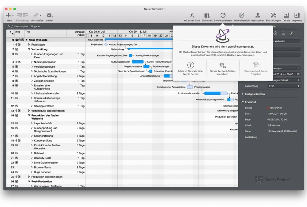 Merlin Project 4: Willkommen im Team!