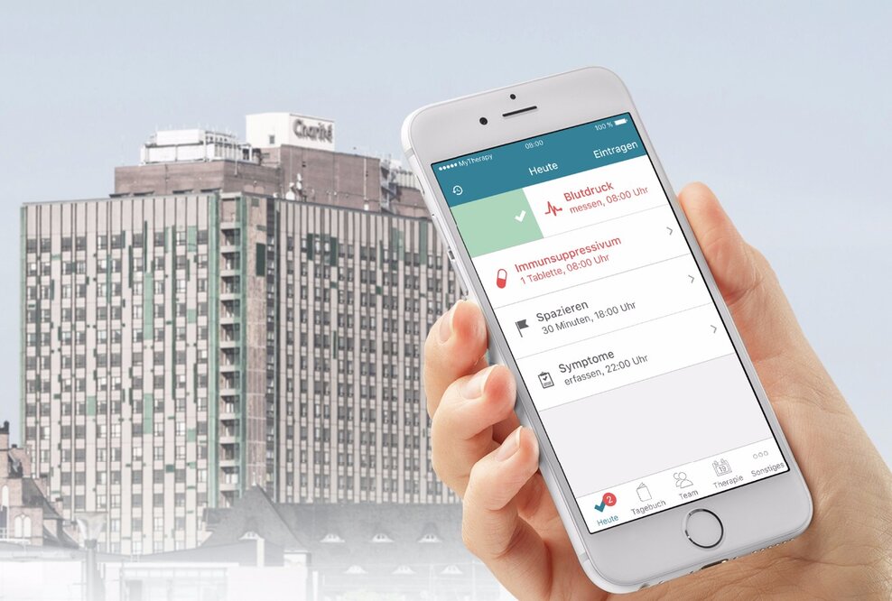 MyTherapy App und Charité starten Forschungsprojekt zur Adhärenz in der Transplantationsnachsorge