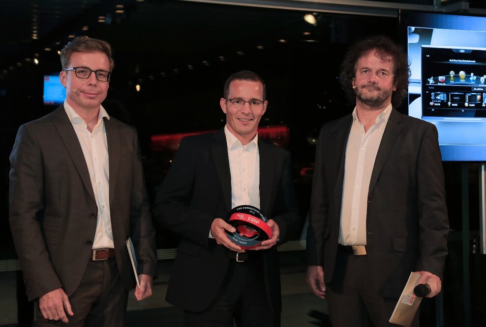 Vier Siege für Audi beim Car Connectivity Award