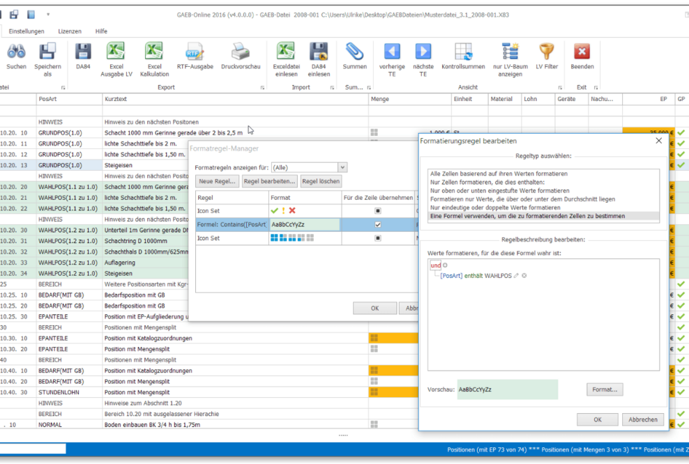 GAEB-Online 2016 USB für Bau-Ausschreibungen: Kalkulation aus der Hosentasche