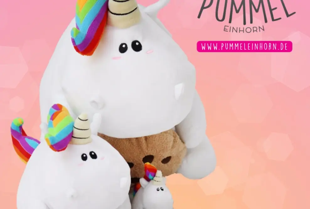Pummeliges Einhorn wird zur Kultfigur