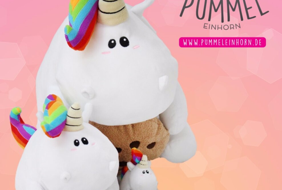 Pummeliges Einhorn wird zur Kultfigur