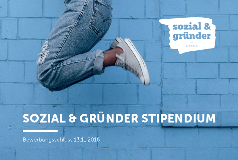Gründerstipendium für sozialinnovative Projekte – Bewerbungsschluss 13.11.2016