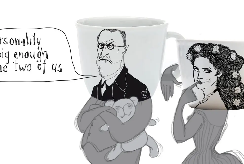 Kaffee mit Promis: Neue Künstler-Tassen illustrieren Persönlichkeiten