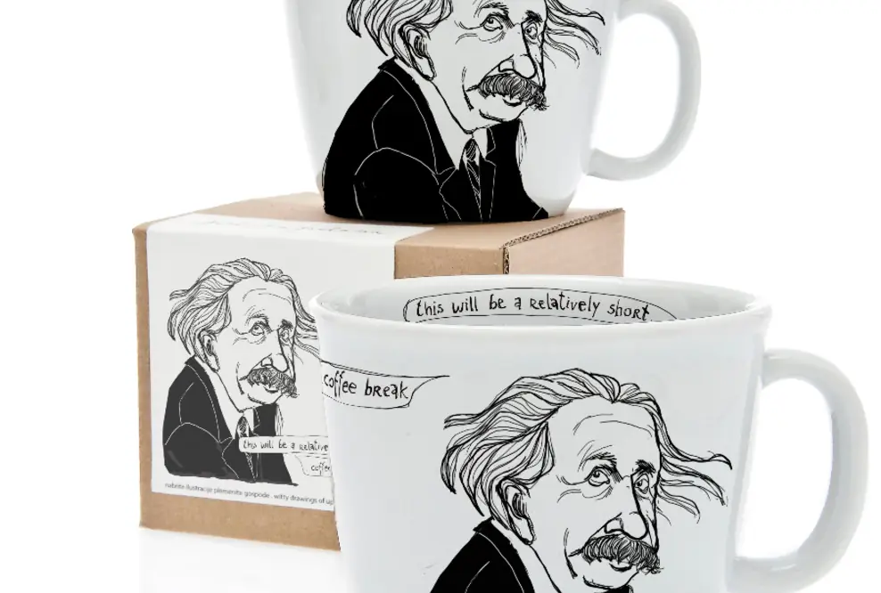 Kaffee mit Promis: Neue Künstler-Tassen illustrieren Persönlichkeiten