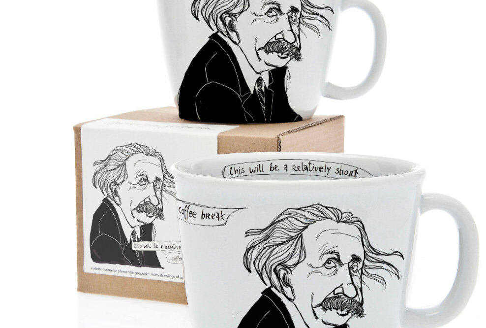 Kaffee mit Promis: Neue Künstler-Tassen illustrieren Persönlichkeiten