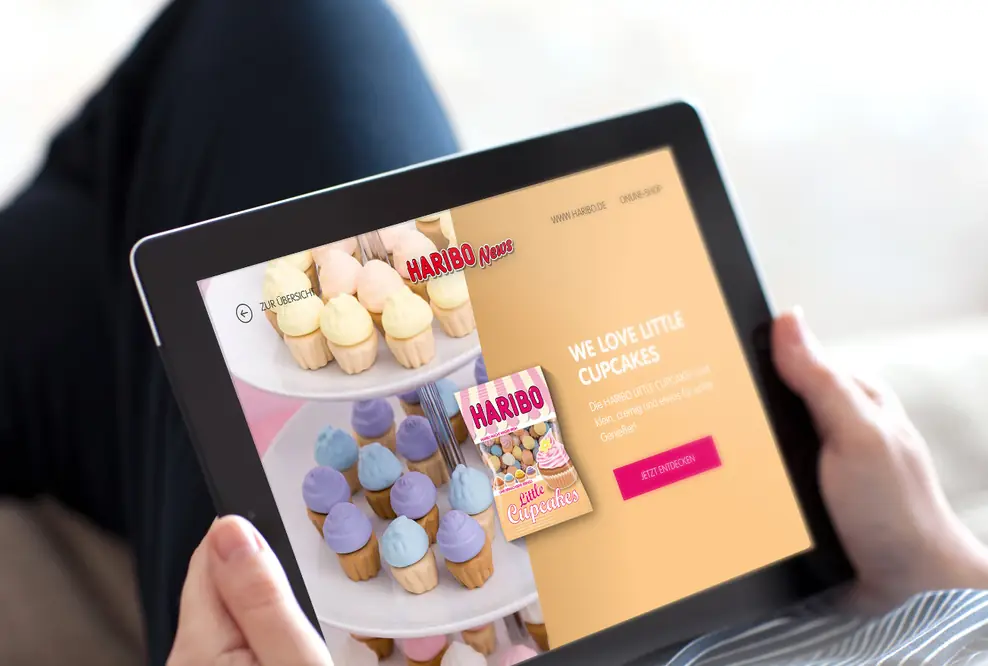 HARIBO-Neuheiten Seite ist -Website des Jahres 2016-