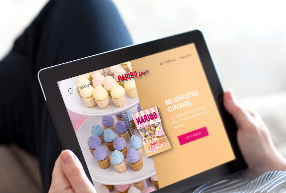 HARIBO-Neuheiten Seite ist -Website des Jahres 2016-