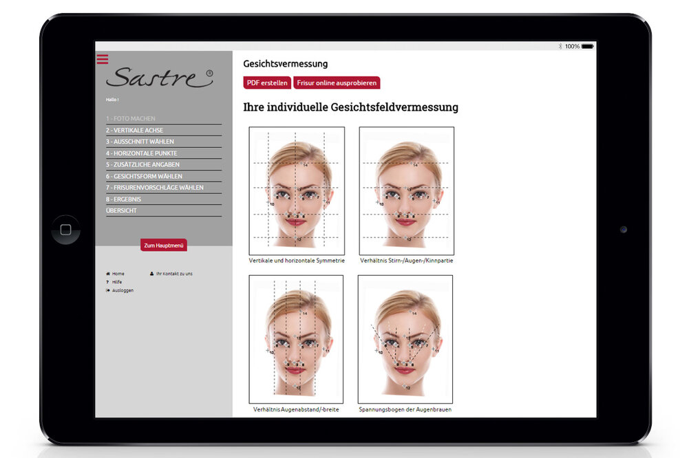 Web-Applikation für den Friseurunternehmer