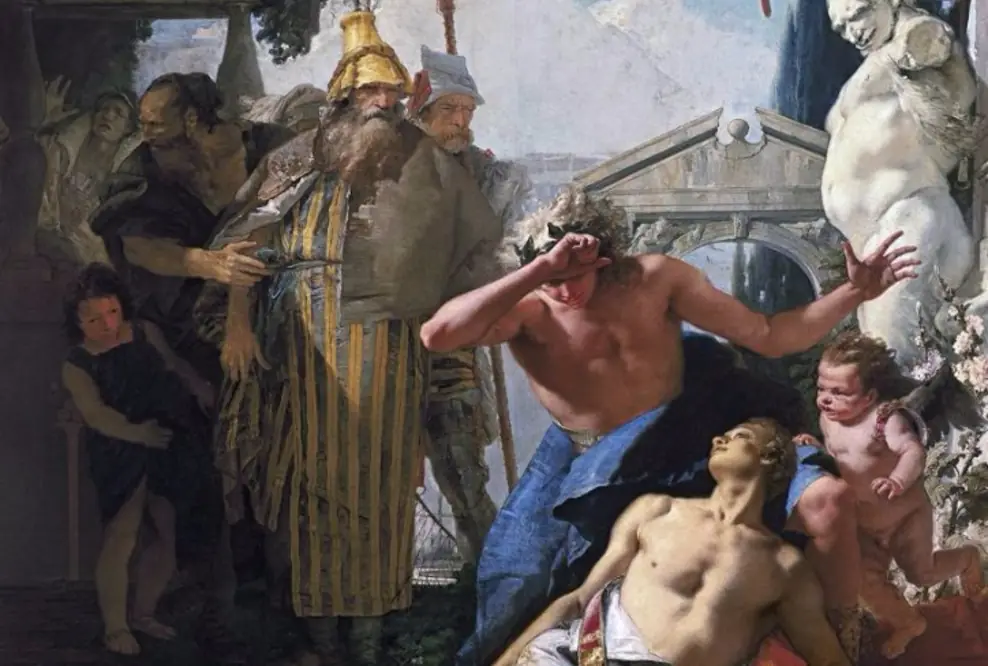 Neu restauriert: "Der Tod des Hyacinth" von Giovanni Battista Tiepolo