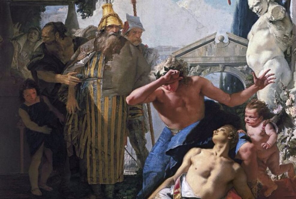 Neu restauriert: "Der Tod des Hyacinth" von Giovanni Battista Tiepolo