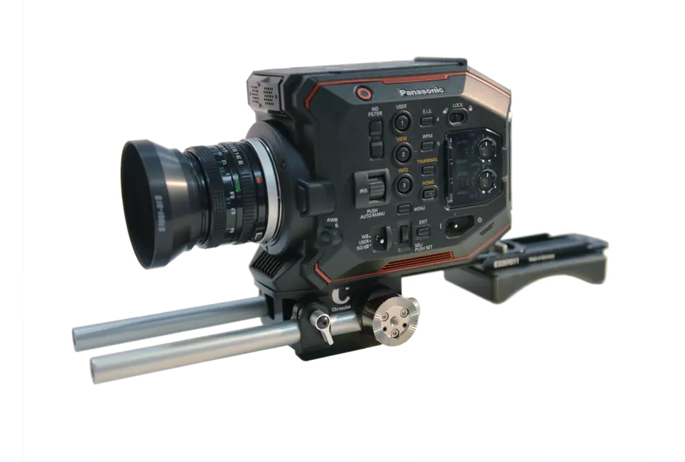 Chrosziel LWS 401-EVA1: die Leichtstütze für Panasonic AU-EVA1 Kamera