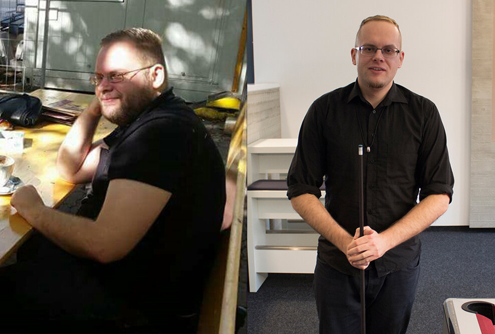 In einem Jahr 36 Kilo Minus ist eine psychische Höchstleitung