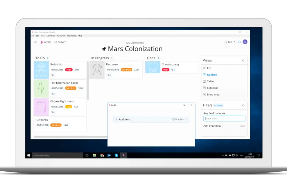 Zenkit veröffentlicht Desktop Apps für macOS, Windows und Linux