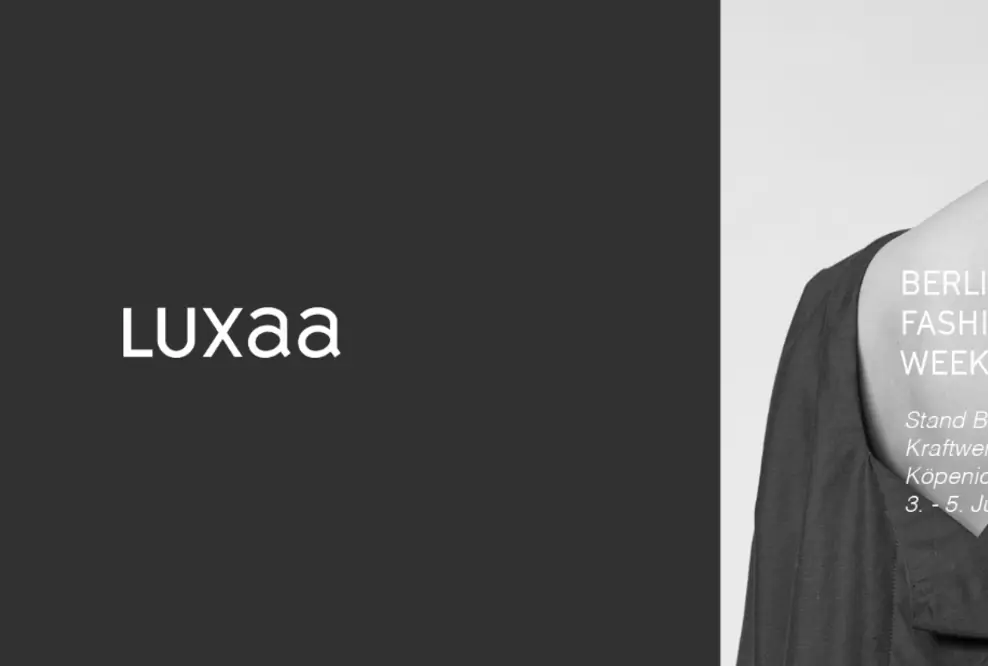 Deutsches Modelabel Luxaa zeigt innovative Mode-Kunst-Kooperation auf der Berlin Fashion Week!