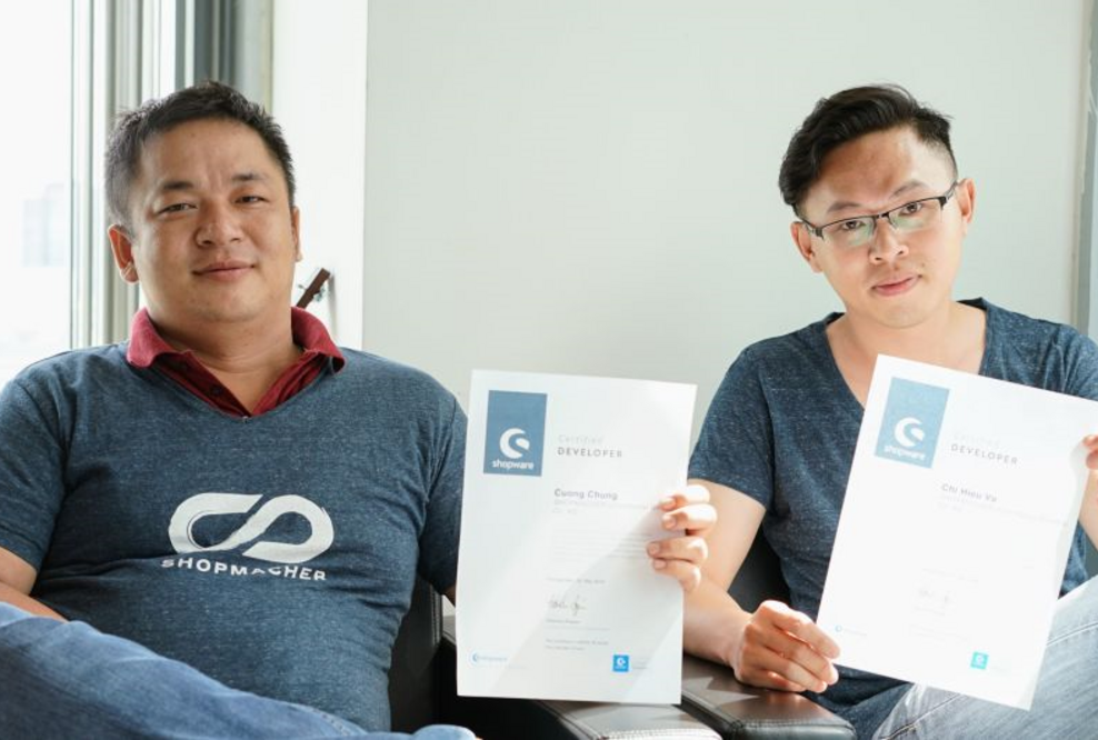 Die ersten Shopware-Zertifizierten Entwickler in Vietnam sind Shopmacher