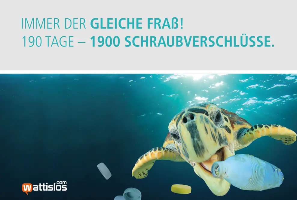 Energie-Community startet Plastik-Sammelaktion - Immer der gleiche Fraß