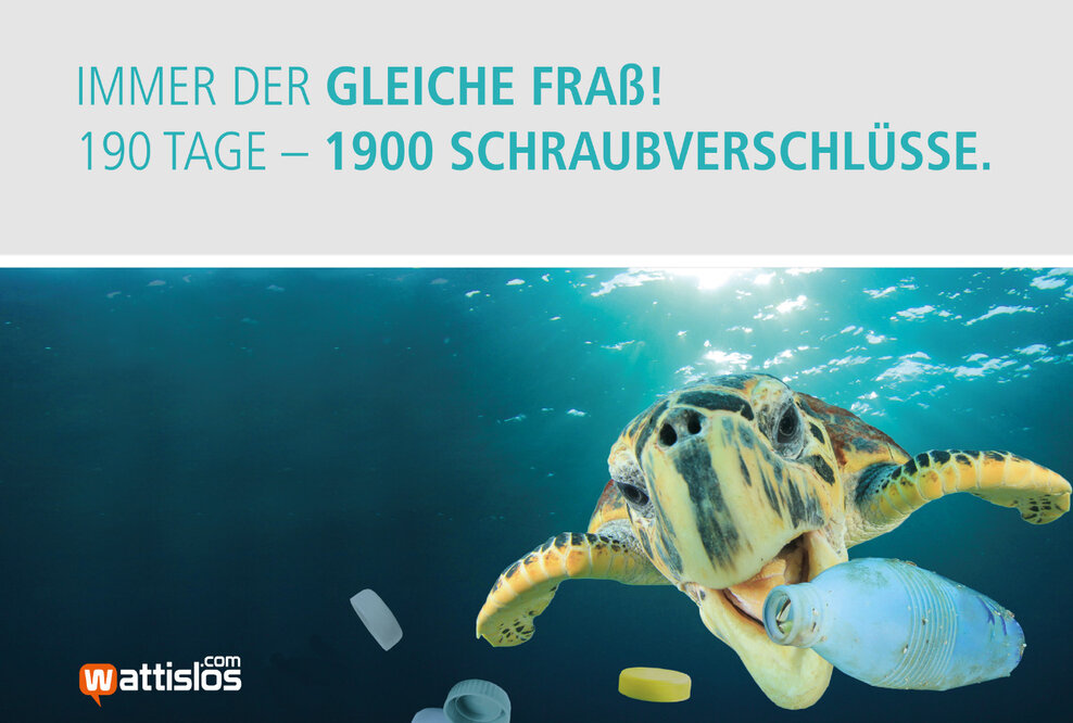 Energie-Community startet Plastik-Sammelaktion - Immer der gleiche Fraß