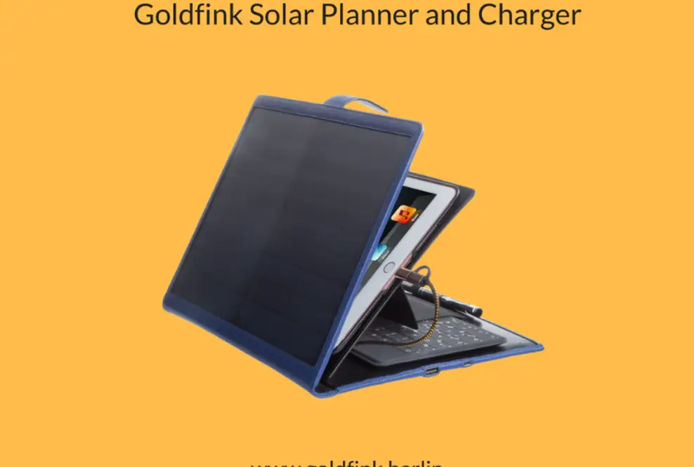 Erstes hybrides Mobilbüro versorgt Ipad mit Solarenergie