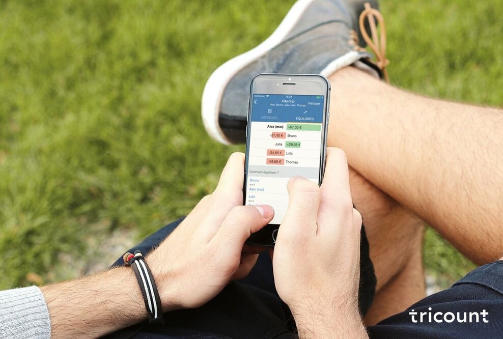 Gemeinschaftsausgaben im Urlaub mit der Tricount App teilen