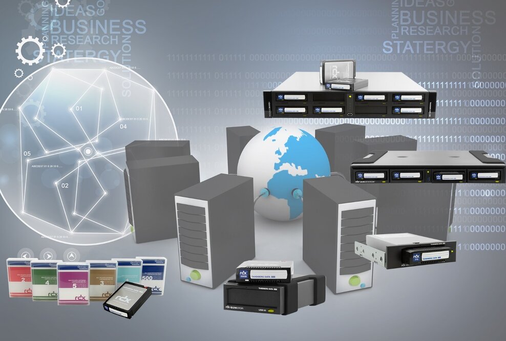 Overland-Tandberg präsentiert sich auf der CeBIT 2018