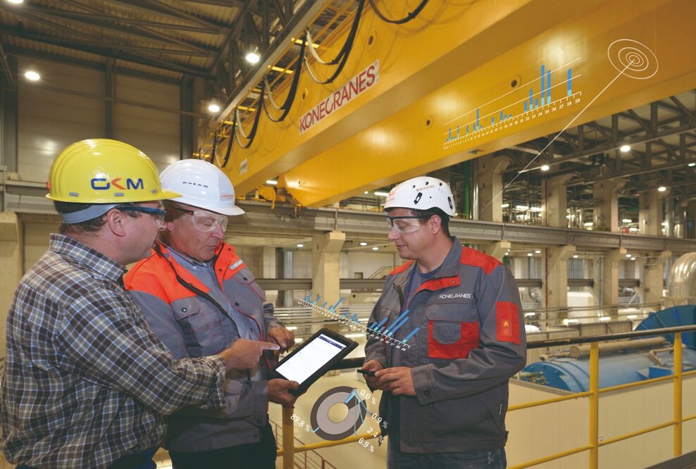 260 Krane und Hebezeuge im Grosskraftwerk Mannheim – online – immer bestens im Blick