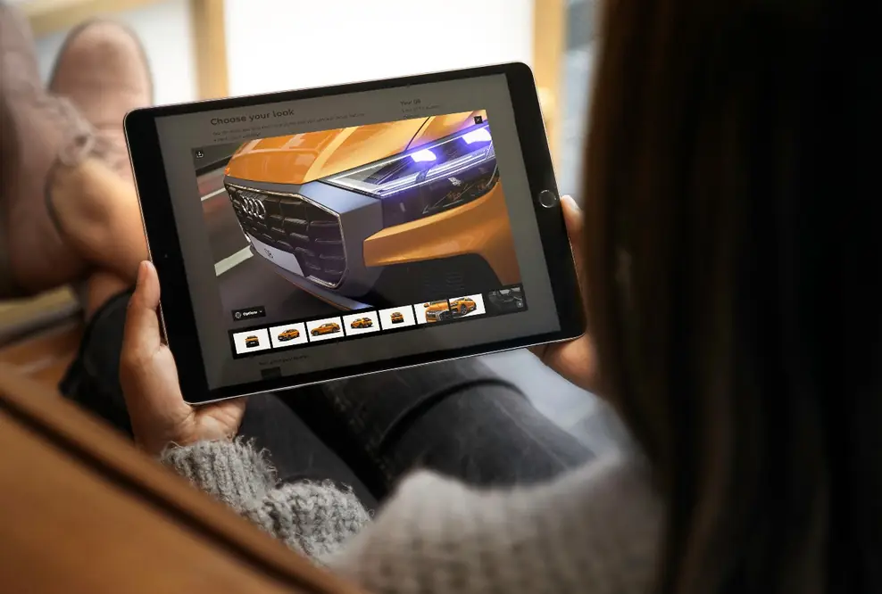 Audi startet neue 3D-Konfiguration